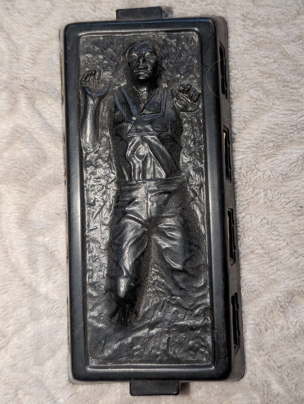 STAR WARS Vintage Han Solo Original Carbonite Block W/decals Boba Fett